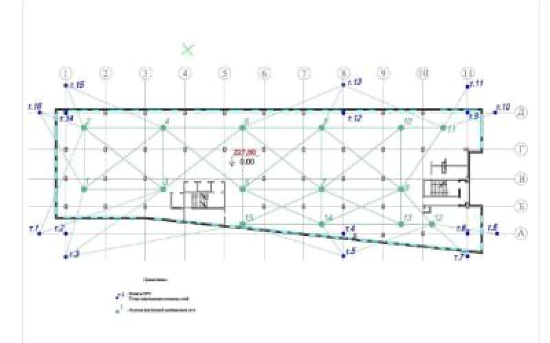 Проект производства геодезических работ